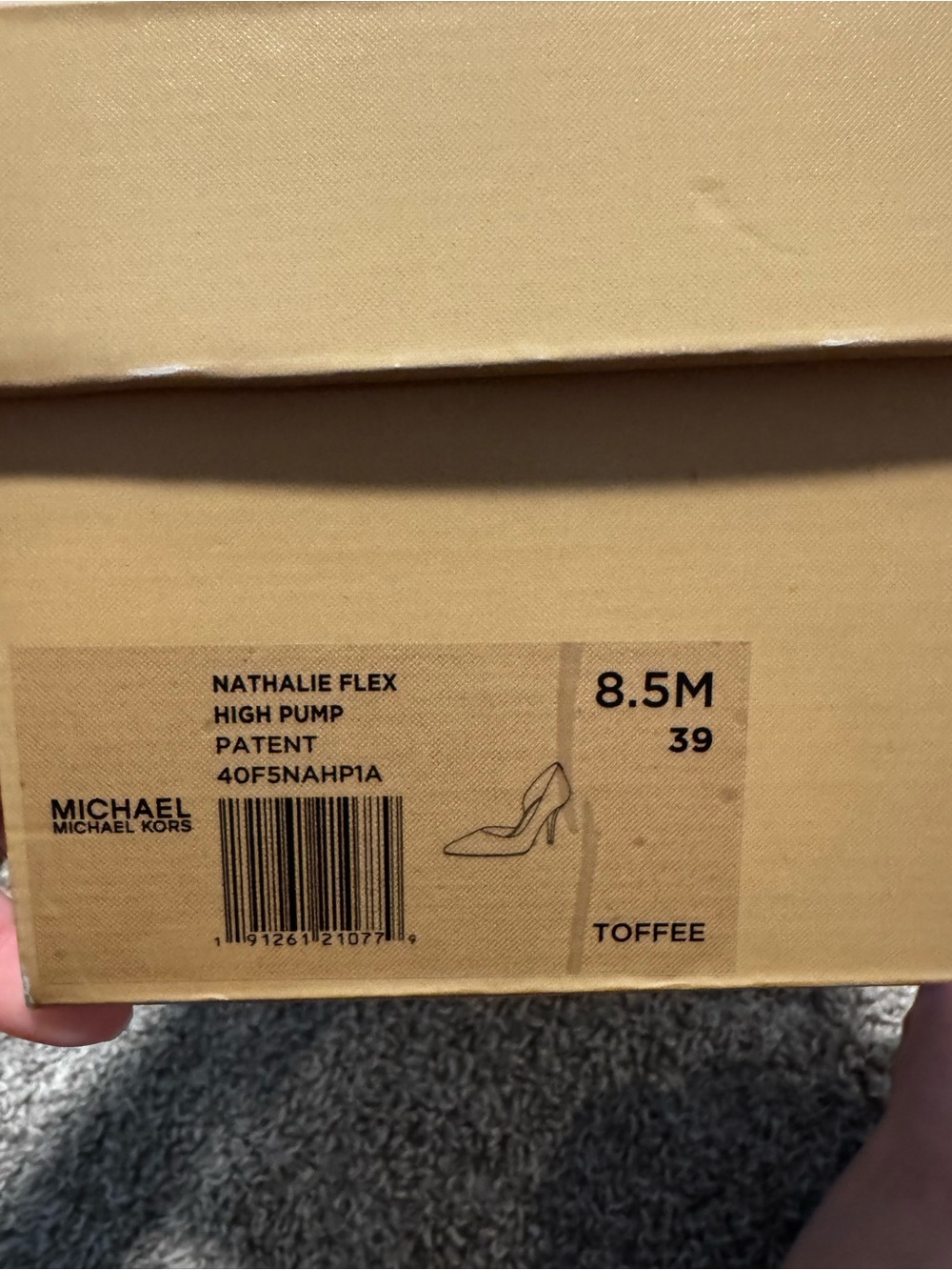 Michael Kors Nude Patent Pointed-Toe Stiletto Pump - Picture 6 of 6